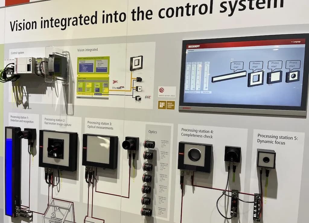 The Beckhoff Vision product family is designed to deliver high scalability and long-term availability in a rugged, sleek – and highly awarded – design.
